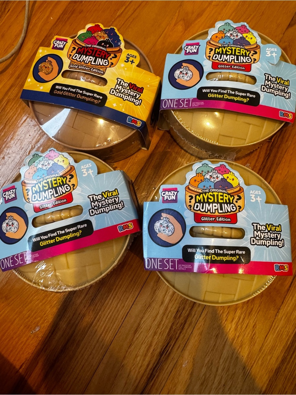 4 sealed RMS dumplings